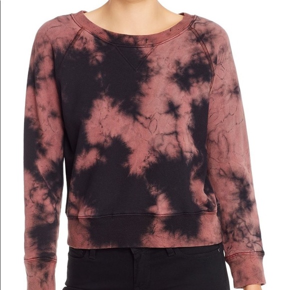 Mother denim tie dye sweatshirt Clearance
